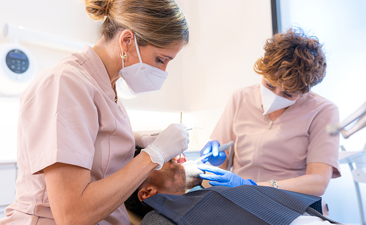 Visual representation of dental scope of practice in healthcare