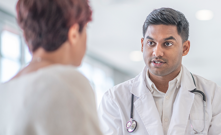 Disclosure video graphic emphasizing patient-provider communication