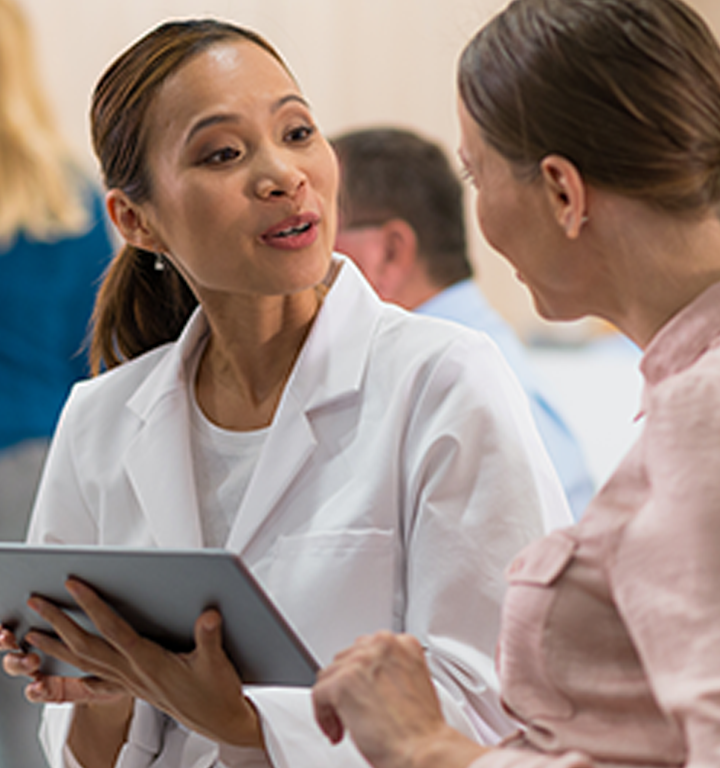 Illustration of allied health professionals collaborating in healthcare